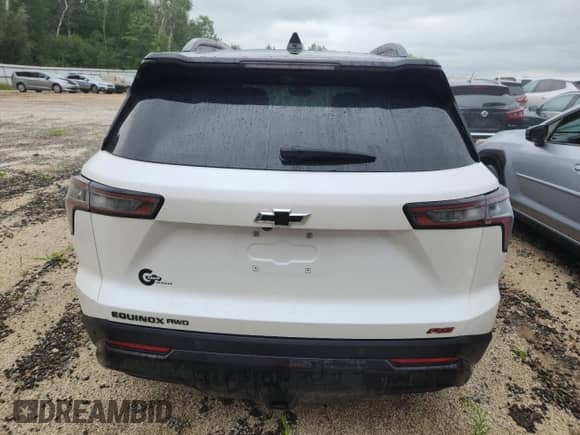 2025 Chevrolet Equinox AWD RS z VIN 3GNAXTEGXSL130632, wystawiony jako Copart lot #69544835 z przebiegiem Nie podano mil oraz Nie do naprawy • Non repairable. Historia ofert i sprzedaży dostępna na DreamBid. Obrazek 6.