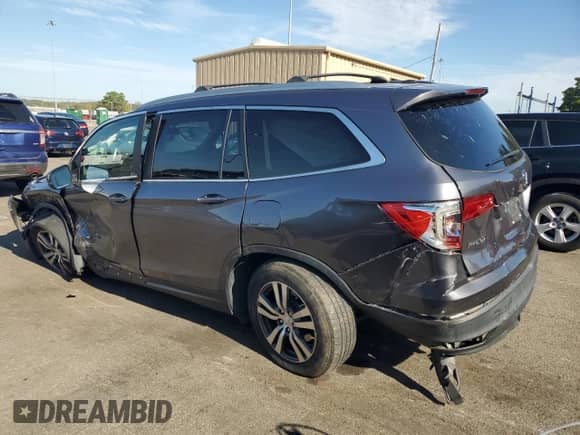 2017 Honda Pilot EX-L z VIN 5FNYF6H75HB033336, wystawiony jako Copart lot #72034895 z przebiegiem 126 105 mil mil oraz Szkoda całkowita • Salvage title. Historia ofert i sprzedaży dostępna na DreamBid. Obrazek 2.