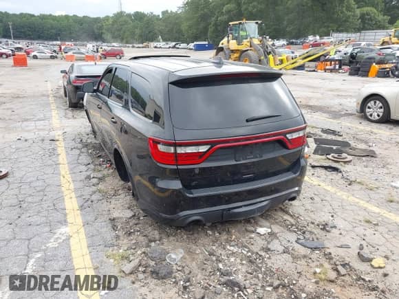 2021 Dodge Durango R/T with VIN 1C4SDJCT5MC879296, listed as a IAAI auction lot 42861164 with Not provided miles and . Bid and sale history available at DreamBid. Image 3.