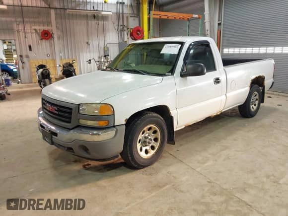 2005 GMC Sierra 1500 Work Truck z VIN 1GTEC14XX5Z120398, wystawiony jako IAAI lot #41889905 z przebiegiem 201 414 mil mil oraz . Historia ofert i sprzedaży dostępna na DreamBid. Obrazek 2.