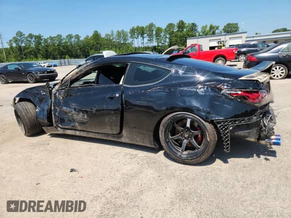 2015 Hyundai Genesis Coupe Ultimate с VIN KMHHU6KJ5FU129686, выставлен на аукционе Copart как лот 61625195 с пробегом Не указан миль и Списание • Salvage title. История ставок и продаж доступна на DreamBid. Изображение 2.