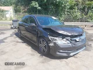 2017 Honda Accord Touring with VIN 1HGCR3F96HA038883, listed as a IAAI auction lot 43223080 with 83,076 mi miles and . Bid and sale history available at DreamBid. Image 1.