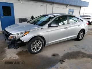 2017 Hyundai Sonata SE with VIN 5NPE24AF9HH493850, listed as a Copart auction lot 70459905 with 99,181 mi miles and Salvage title. Bid and sale history available at DreamBid. Image 1.