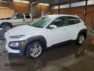 2019 Hyundai Kona SE with VIN KM8K1CAA7KU266749, listed as a Copart auction lot 82148875 with 57,973 mi miles and Salvage title. Bid and sale history available at DreamBid. Image 1.