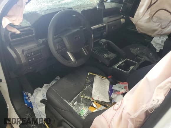 2024 Toyota Tacoma SR5 with VIN 3TYLB5JN4RT023262, listed as a Copart auction lot 68445605 with Not provided miles and Salvage title. Bid and sale history available at DreamBid. Image 8.
