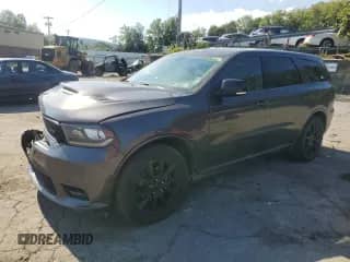 2018 Dodge Durango R/T with VIN 1C4SDJCT5JC496681, listed as a Copart auction lot 71392675 with 81,289 mi miles and Salvage title. Bid and sale history available at DreamBid. Image 1.