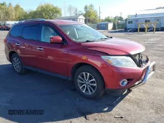 2013 Nissan Pathfinder SV with VIN 5N1AR2MM9DC650836, listed as a IAAI auction lot 43370375 with 117,542 mi miles and . Bid and sale history available at DreamBid. Image 1.