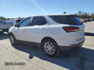 2022 Chevrolet Equinox LT с VIN 3GNAXKEV2NL257128, выставлен на аукционе Copart как лот 86972465 с пробегом 12 678 миль миль и Списание • Salvage title. История ставок и продаж доступна на DreamBid. Изображение 2.
