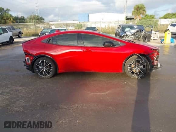 2024 Toyota Prius LE with VIN JTDACAAU7R3023449, listed as a IAAI auction lot 43136259 with 31,158 mi miles and . Bid and sale history available at DreamBid. Image 14.