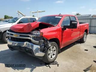 2020 Chevrolet Silverado 1500 LT z VIN 1GCRYDED8LZ291334, wystawiony jako Copart lot #70040975 z przebiegiem 147 419 mil mil oraz Szkoda całkowita • Salvage title. Historia ofert i sprzedaży dostępna na DreamBid. Obrazek 1.