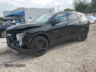 2021 Chevrolet Blazer LT с VIN 3GNKBCRS4MS568637, выставлен на аукционе Copart как лот 70144105 с пробегом 33 492 миль миль и Списание • Salvage title. История ставок и продаж доступна на DreamBid. Изображение 1.