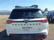 2023 Nissan Pathfinder Rock Creek with VIN 5N1DR3BD2PC270554, listed as a IAAI auction lot 42200457 with 18,249 mi miles and . Bid and sale history available at DreamBid. Image 16.