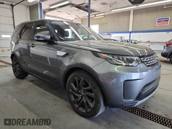 2018 Land Rover Discovery HSE with VIN SALRR2RK4JA047565, listed as a Copart auction lot 64232735 with 52,979 mi miles and Salvage title. Bid and sale history available at DreamBid. Image 4.