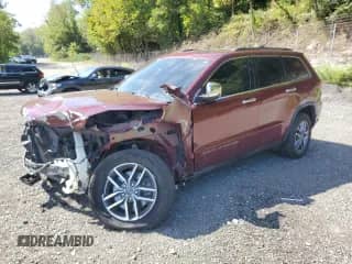 2021 Jeep Grand Cherokee Limited with VIN 1C4RJFBGXMC646376, listed as a Copart auction lot 80024485 with 77,269 mi miles and Salvage title. Bid and sale history available at DreamBid. Image 1.