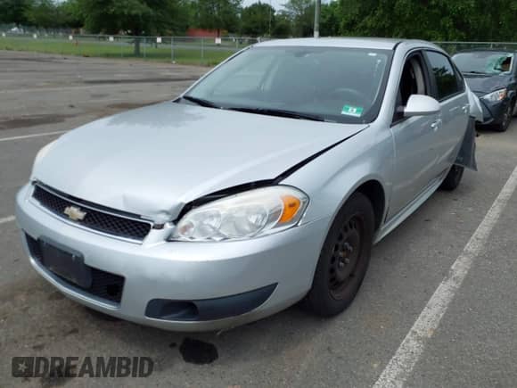 2012 Chevrolet Impala Police Police with VIN 2G1WD5E33C1289195, listed as a IAAI auction lot 42729988 with 218,586 mi miles and . Bid and sale history available at DreamBid. Image 2.
