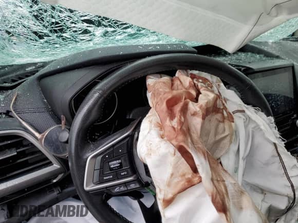 2021 Subaru Forester with VIN JF2SKEJC6MH489635, listed as a Copart auction lot 83819635 with Not provided miles and Non repairable. Bid and sale history available at DreamBid. Image 9.