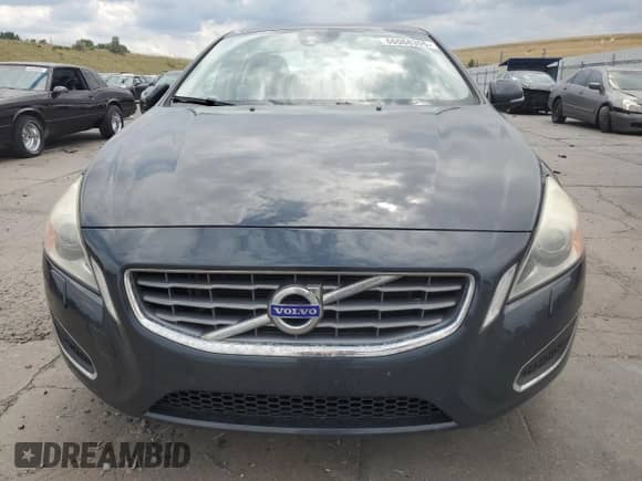 2012 Volvo S60 T6 with VIN YV1902FH8C2037106, listed as a Copart auction lot 66068305 with 148,216 mi miles and Salvage title. Bid and sale history available at DreamBid. Image 5.