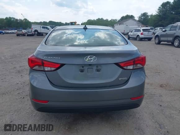 2016 Hyundai Elantra Limited with VIN KMHDH4AE8GU623263, listed as a IAAI auction lot 42153509 with 213,907 mi miles and . Bid and sale history available at DreamBid. Image 16.