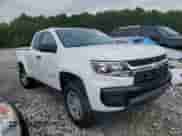 2022 Chevrolet Colorado 2WD Work Truck with VIN 1GCHSBEA8N1187547, listed as a Copart auction lot 56421895 with 53,776 mi miles and Salvage title. Bid and sale history available at DreamBid. Image 4.