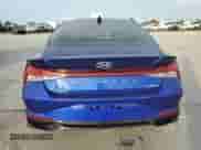 2023 Hyundai Elantra Limited z VIN KMHLP4AG0PU619918, wystawiony jako Copart lot #64438875 z przebiegiem 44 544 mil mil oraz Szkoda całkowita • Salvage title. Historia ofert i sprzedaży dostępna na DreamBid. Obrazek 6.