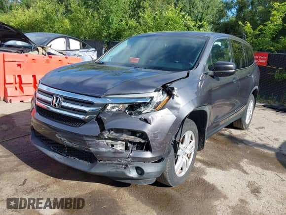 2018 Honda Pilot LX с VIN 5FNYF6H17JB024932, выставлен на аукционе IAAI как лот 42635476 с пробегом 107 842 миль миль и . История ставок и продаж доступна на DreamBid. Изображение 2.