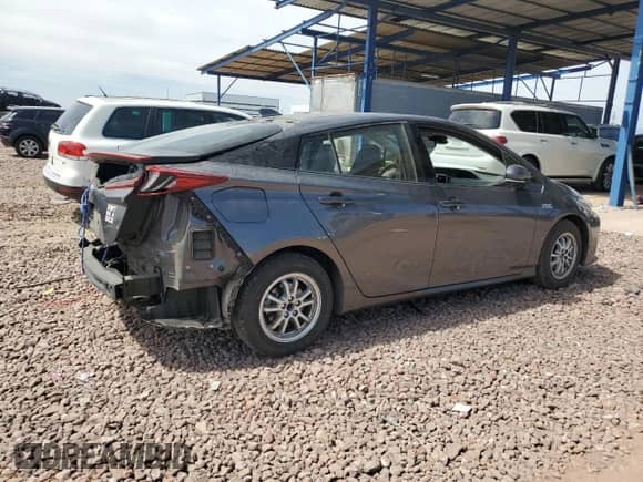 2020 Toyota Prius XLE with VIN JTDKARFP1L3135361, listed as a Copart auction lot 51007955 with 124,850 mi miles and Salvage title. Bid and sale history available at DreamBid. Image 3.