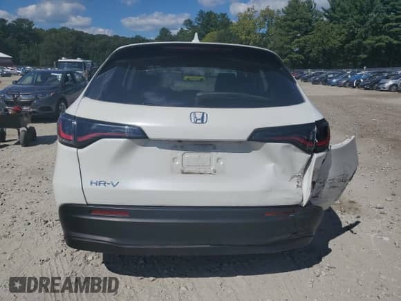 2023 Honda HR-V LX z VIN 3CZRZ2H33PM703925, wystawiony jako Copart lot #80458235 z przebiegiem 22 214 mil mil oraz Szkoda całkowita • Salvage title. Historia ofert i sprzedaży dostępna na DreamBid. Obrazek 6.