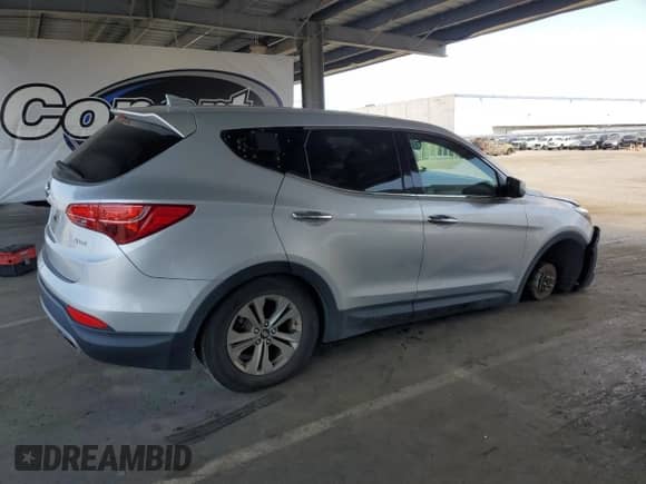 2016 Hyundai Santa Fe with VIN 5XYZT3LB9GG370476, listed as a Copart auction lot 68878545 with 67,676 mi miles and Salvage title. Bid and sale history available at DreamBid. Image 3.