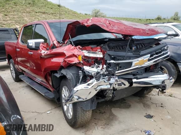 2024 Chevrolet Silverado 1500 LTZ с VIN 1GCUDGEDXRZ111075, выставлен на аукционе Copart как лот 58637125 с пробегом 8 537 миль миль и Списание • Salvage title. История ставок и продаж доступна на DreamBid. Изображение 4.