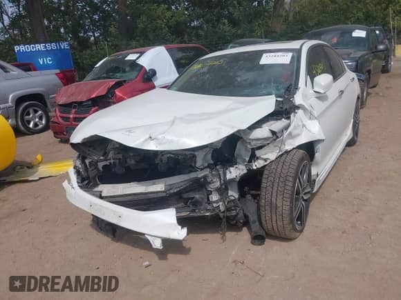 2017 Honda Accord Touring with VIN 1HGCR3F92HA010806, listed as a IAAI auction lot 43204203 with Not provided miles and . Bid and sale history available at DreamBid. Image 2.