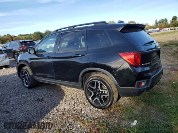 2023 Honda Passport Elite z VIN 5FNYF8H03PB017374, wystawiony jako Copart lot #85138315 z przebiegiem 2 046 mil mil oraz Szkoda całkowita • Salvage title. Historia ofert i sprzedaży dostępna na DreamBid. Obrazek 2.