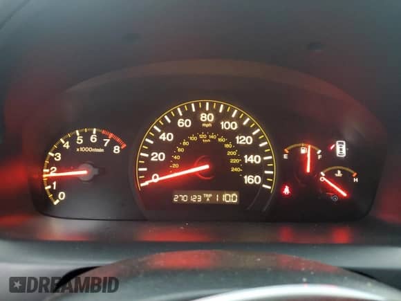 2003 Honda Accord LX with VIN 1HGCM55313A073797, listed as a Copart auction lot 80039904 with 270,123 mi miles and Salvage title. Bid and sale history available at DreamBid. Image 9.