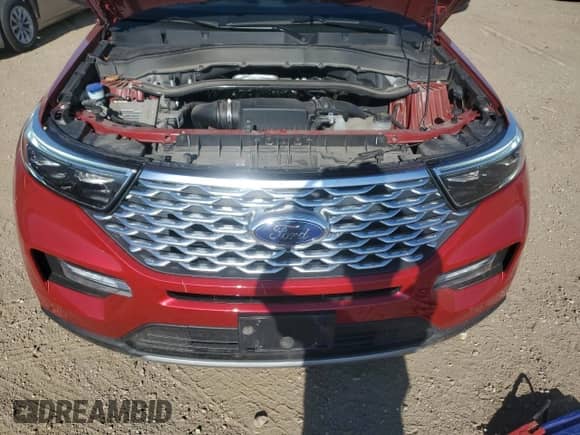2021 Ford Explorer Platinum с VIN 1FM5K8HC4MGA57856, выставлен на аукционе Copart как лот 70128965 с пробегом 59 126 миль миль и Списание • Salvage title. История ставок и продаж доступна на DreamBid. Изображение 11.