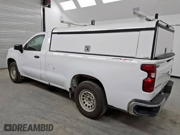 2021 Chevrolet Silverado 1500 Work Truck with VIN 3GCNYAEH9MG405889, listed as a Copart auction lot 61798005 with 116,712 mi miles and Clean title. Bid and sale history available at DreamBid. Image 2.