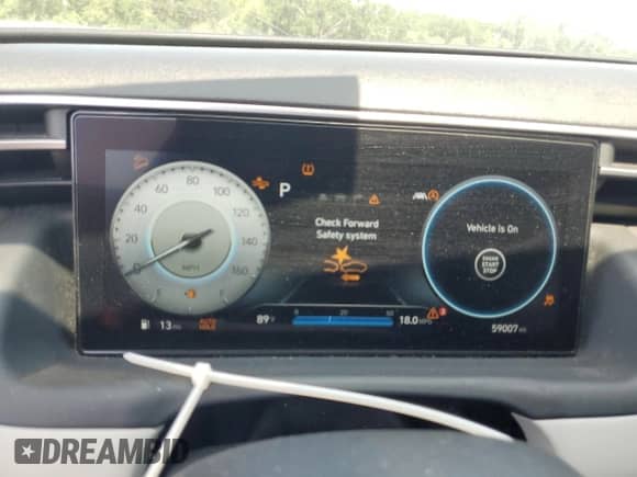 2022 Hyundai Tucson Limited with VIN 5NMJECAEXNH045018, listed as a Copart auction lot 56803625 with 59,007 mi miles and Salvage title. Bid and sale history available at DreamBid. Image 9.