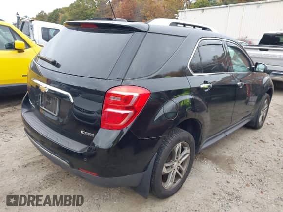 2017 Chevrolet Equinox Premier with VIN 2GNFLGEK8H6109904, listed as a IAAI auction lot 43568216 with 148,696 mi miles and . Bid and sale history available at DreamBid. Image 4.