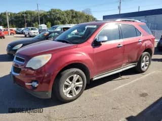 2011 Chevrolet Equinox 2LT with VIN 2CNALPEC4B6298131, listed as a Copart auction lot 82253455 with 160,742 mi miles and Salvage title. Bid and sale history available at DreamBid. Image 1.