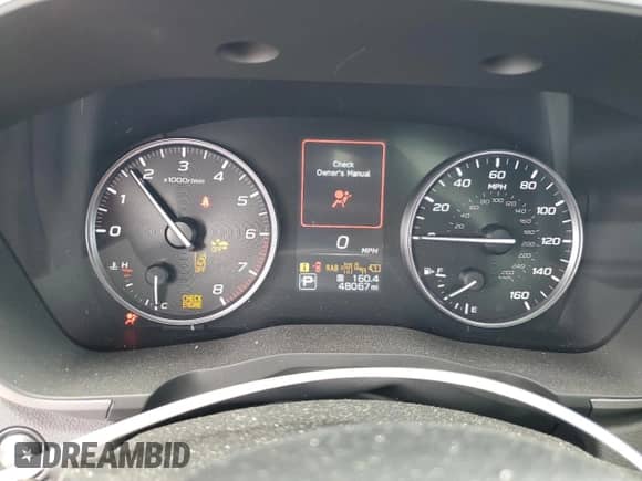 2023 Subaru Ascent Limited with VIN 4S4WMAUD9P3458741, listed as a Copart auction lot 65992815 with 48,067 mi miles and Salvage title. Bid and sale history available at DreamBid. Image 9.