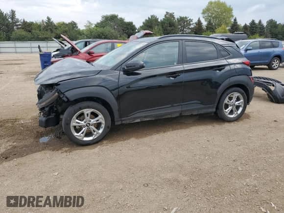 2023 Hyundai Kona SEL с VIN KM8K32AB4PU060857, выставлен на аукционе Copart как лот 81510915 с пробегом 41 945 миль миль и Списание • Salvage title. История ставок и продаж доступна на DreamBid. Изображение 1.
