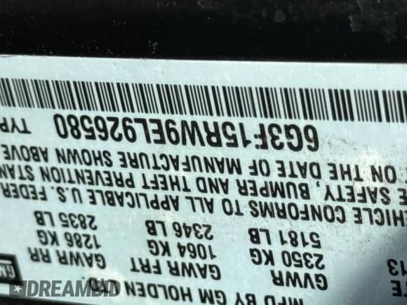 2014 Chevrolet SS с VIN 6G3F15RW9EL926580, выставлен на аукционе Copart как лот 76521434 с пробегом 163 658 миль миль и Чистый • Clean title. История ставок и продаж доступна на DreamBid. Изображение 10.