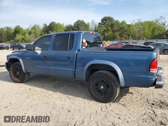 2003 Dodge Dakota Sport with VIN 1D7HL38N93S355503, listed as a Copart auction lot 53666655 with 174,638 mi miles and Salvage title. Bid and sale history available at DreamBid. Image 2.