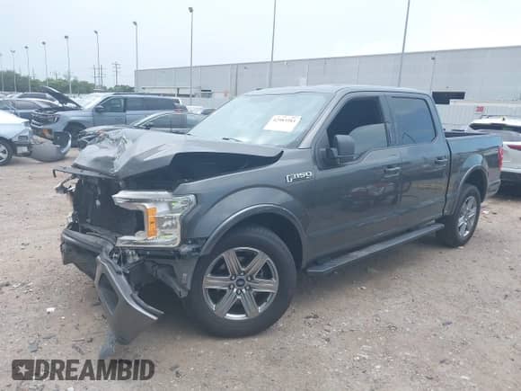 2018 Ford F-150 XL with VIN 1FTEW1CG3JKF34568, listed as a IAAI auction lot 42983283 with 105,396 mi miles and . Bid and sale history available at DreamBid. Image 18.