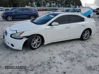 2012 Nissan Maxima SV z VIN 1N4AA5AP4CC861538, wystawiony jako Copart lot #81942565 z przebiegiem 188 006 mil mil oraz Szkoda całkowita • Salvage title. Historia ofert i sprzedaży dostępna na DreamBid. Obrazek 1.