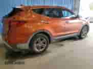 2017 Hyundai Santa Fe 2.4L z VIN 5XYZTDLB4HG464448, wystawiony jako Copart lot #85785355 z przebiegiem 144 706 mil mil oraz Szkoda całkowita • Salvage title. Historia ofert i sprzedaży dostępna na DreamBid. Obrazek 3.