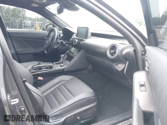 2022 Lexus IS 350 F Sport with VIN JTHGZ1B24N5051969, listed as a IAAI auction lot 42380401 with 25,360 mi miles and . Bid and sale history available at DreamBid. Image 5.