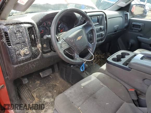 2015 Chevrolet Silverado 2500HD Work Truck with VIN 1GC0KUEG6FZ107937, listed as a Copart auction lot 65411405 with 54,587 mi miles and Salvage title. Bid and sale history available at DreamBid. Image 8.