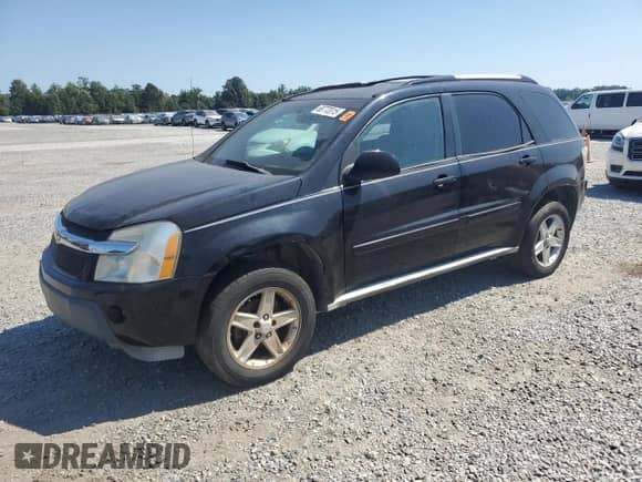 2005 Chevrolet Equinox LT z VIN 2CNDL63F156167800, wystawiony jako Copart lot #68772015 z przebiegiem Nie podano mil oraz Czysty tytuł • Clean title. Historia ofert i sprzedaży dostępna na DreamBid. Obrazek 1.