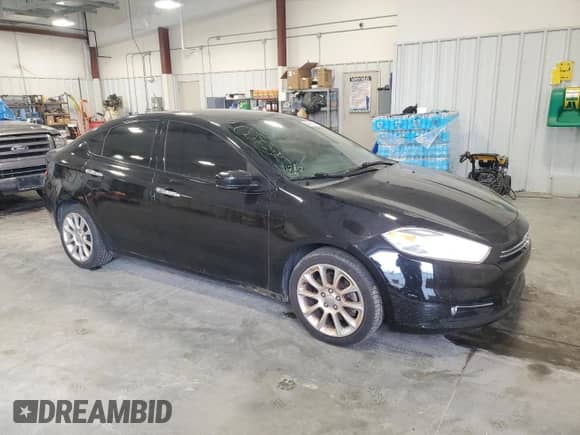 2013 Dodge Dart Limited with VIN 1C3CDFCH7DD311224, listed as a Copart auction lot 84683524 with 120,801 mi miles and Clean title. Bid and sale history available at DreamBid. Image 4.