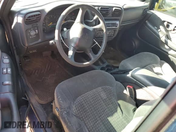 2001 Chevrolet Blazer LS z VIN 1GNCT18W91K189599, wystawiony jako Copart lot #74595674 z przebiegiem 208 309 mil mil oraz Szkoda całkowita • Salvage title. Historia ofert i sprzedaży dostępna na DreamBid. Obrazek 8.