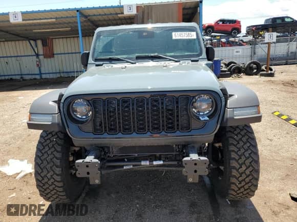 2024 Jeep Wrangler Willys с VIN 1C4RJXN67RW356501, выставлен на аукционе Copart как лот 61457585 с пробегом 11 331 миль миль и Списание • Salvage title. История ставок и продаж доступна на DreamBid. Изображение 5.